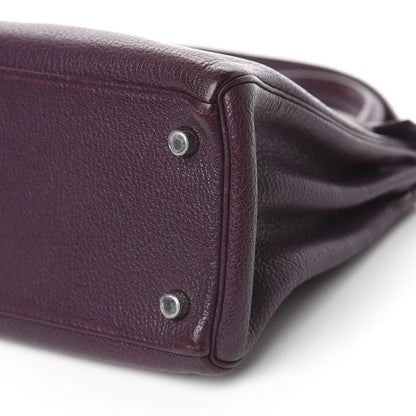 Hermes Chevre Mysore Kelly Retourne 28 Raisin 11 of 12