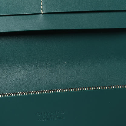 Goyard Goyardine Richelieu Wallet Green 8 of 9