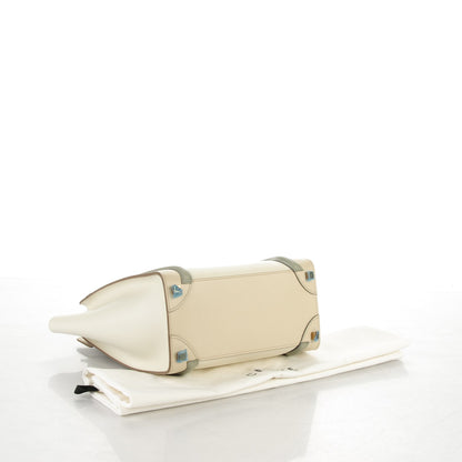 Celine Shiny Smooth Calfskin Micro Tri-Color Luggage Natural 4 of 8