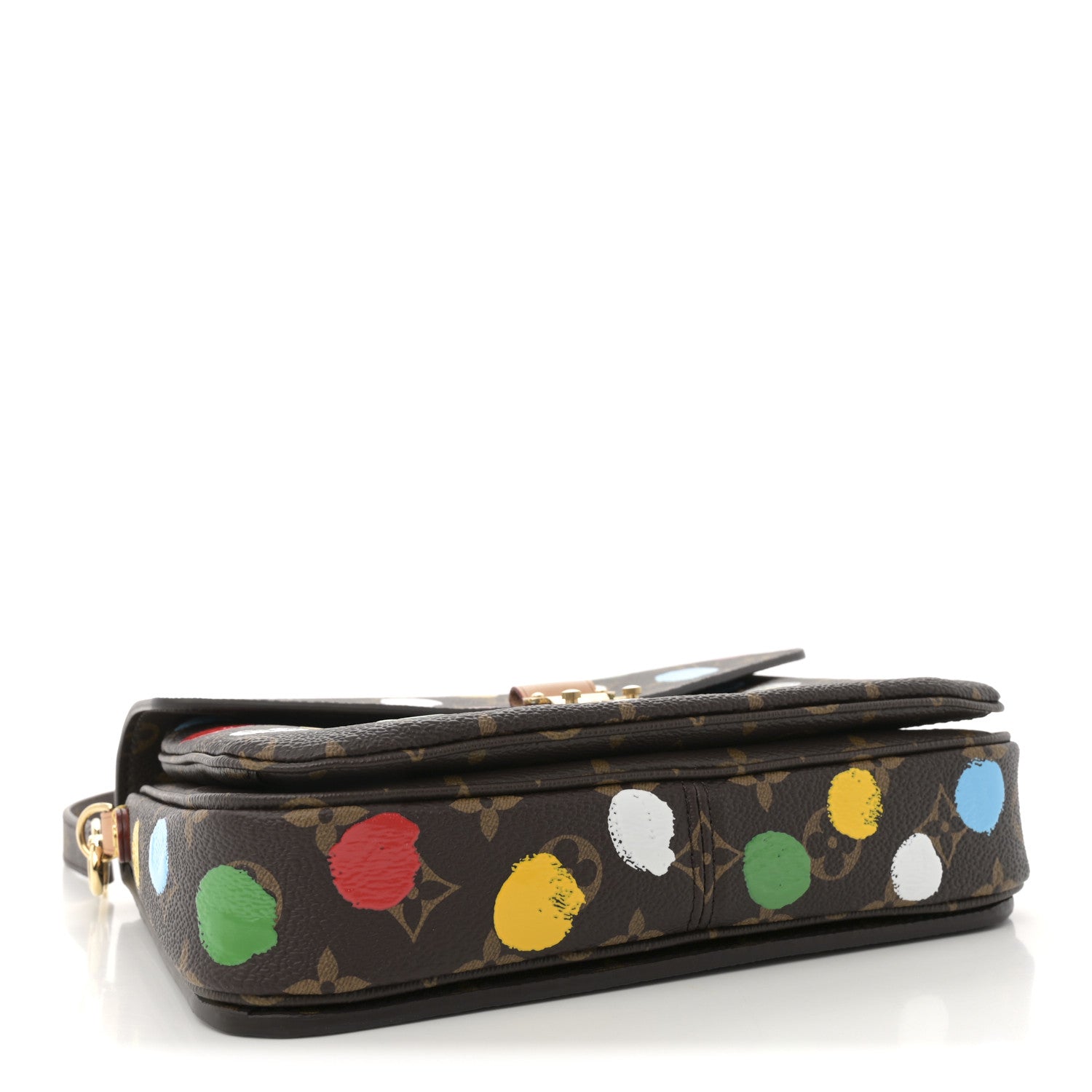 Louis Vuitton LV x YK Monogram Painted Dots Pochette Métis 4 of 10