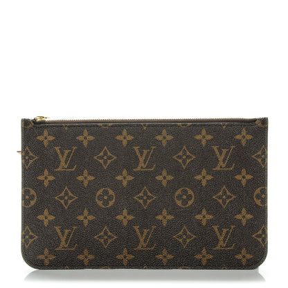 Louis Vuitton Monogram Neverfull MM GM Pochette 1 of 8