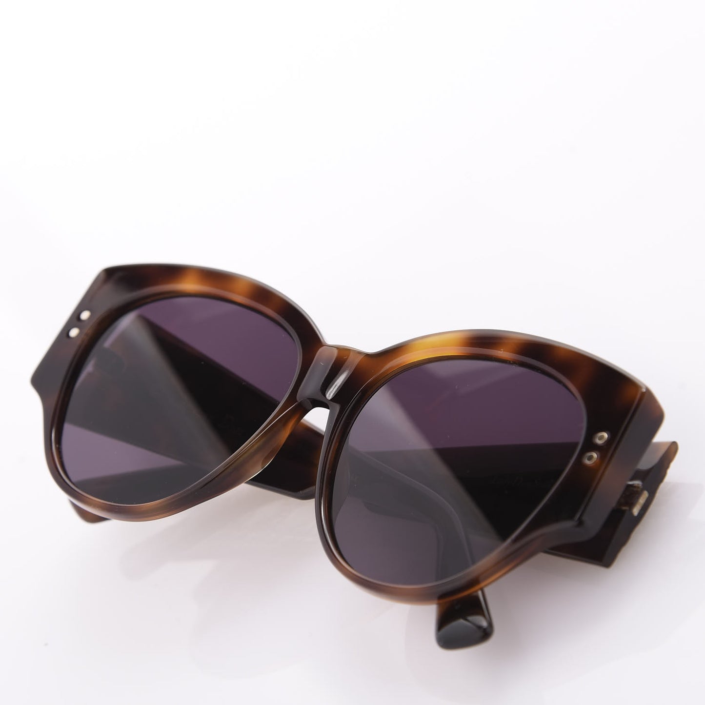 Lady Dior Studs 2 Sunglasses Tortoise