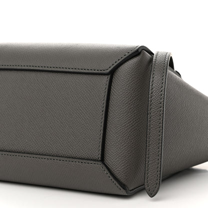 Celine Grained Calfskin Nano Belt Bag Grey 11 of 11