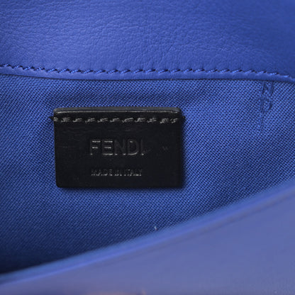 Fendi Vitello Flamingo Tube Wallet on Chain Blue Neon 6 of 12