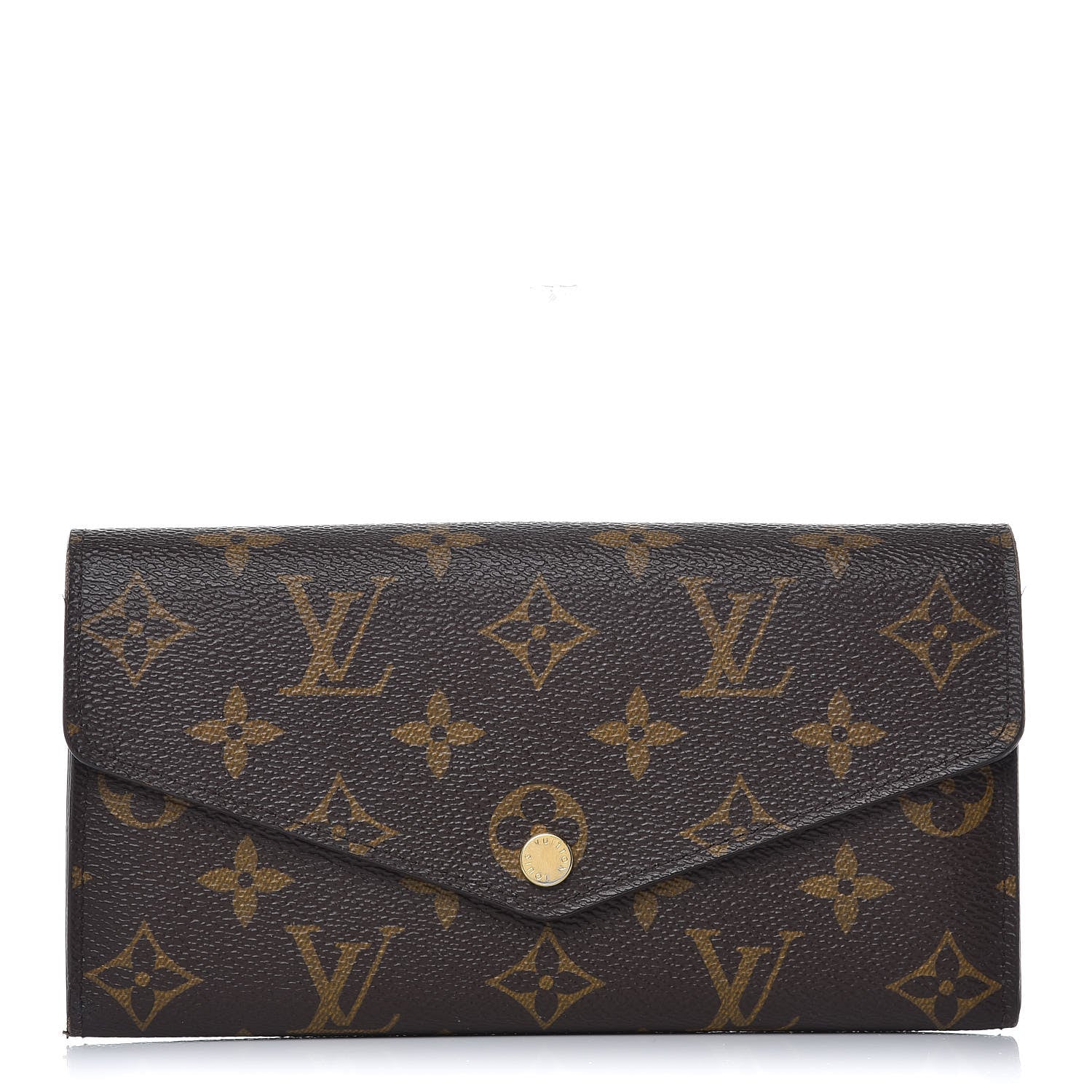 Louis Vuitton Monogram Sarah Wallet NM 1 of 12