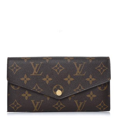 Louis Vuitton Monogram Sarah Wallet NM 1 of 12