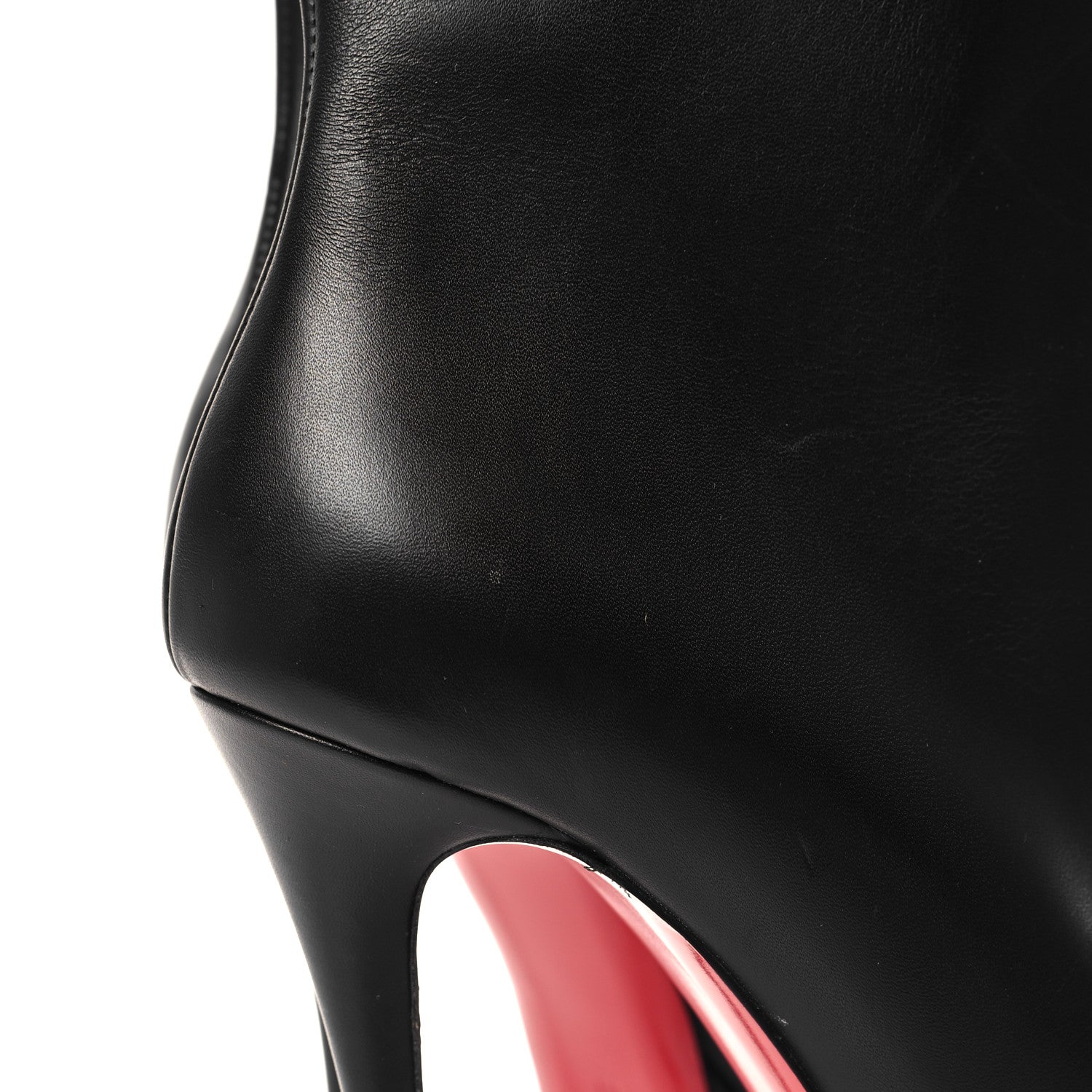 Christian Louboutin Calfskin Dolly Alta Booty 160 Ankle Boots 41 Black 8 of 8