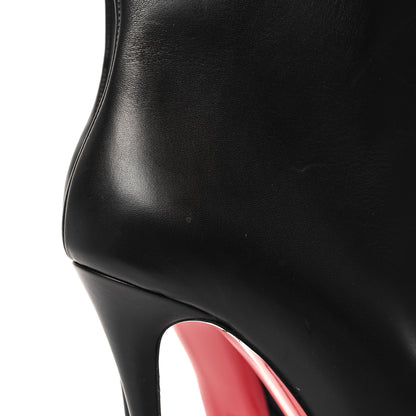 Christian Louboutin Calfskin Dolly Alta Booty 160 Ankle Boots 41 Black 8 of 8