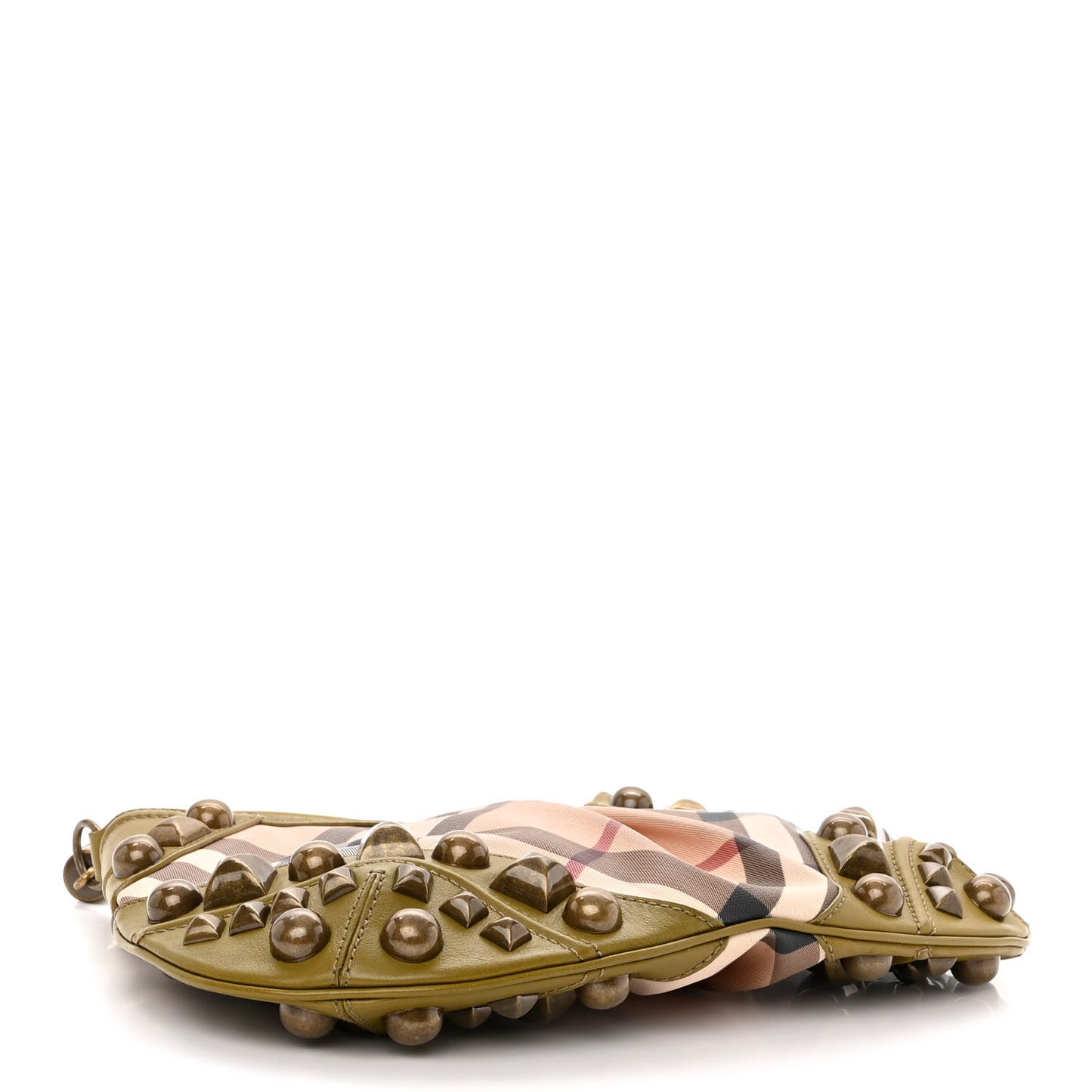 Nova Check Mega Stud Medium Alverton Hobo Green