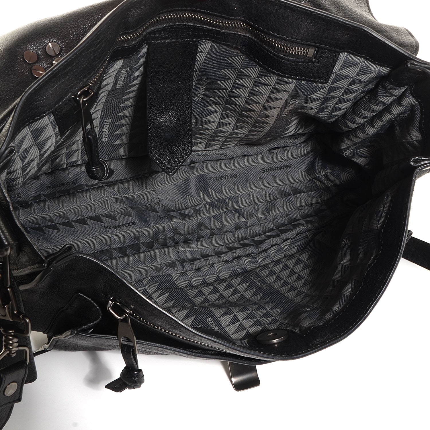 Proenza Schouler Lambskin Medium PS1 Satchel Black 5 of 13