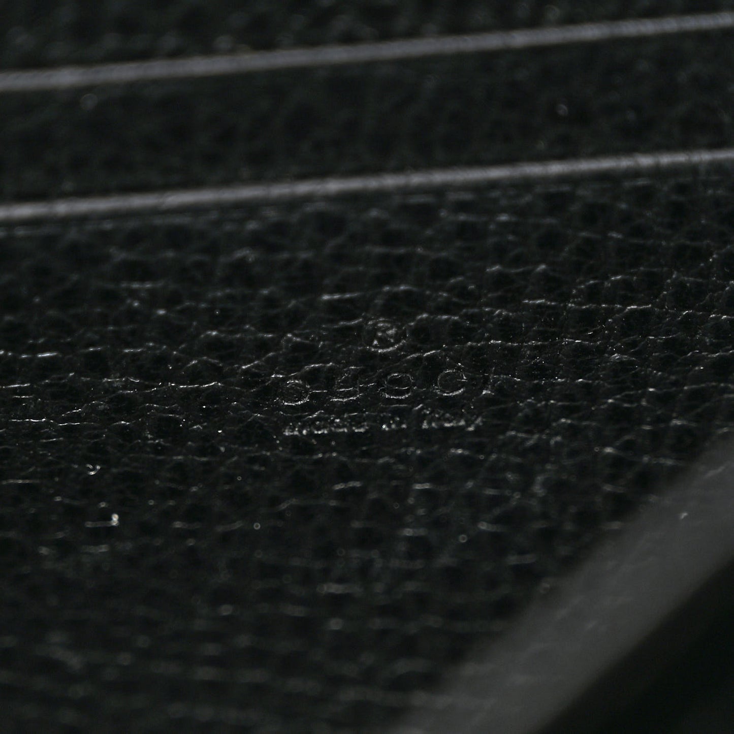 Calfskin Mini Dionysus Chain Wallet Black