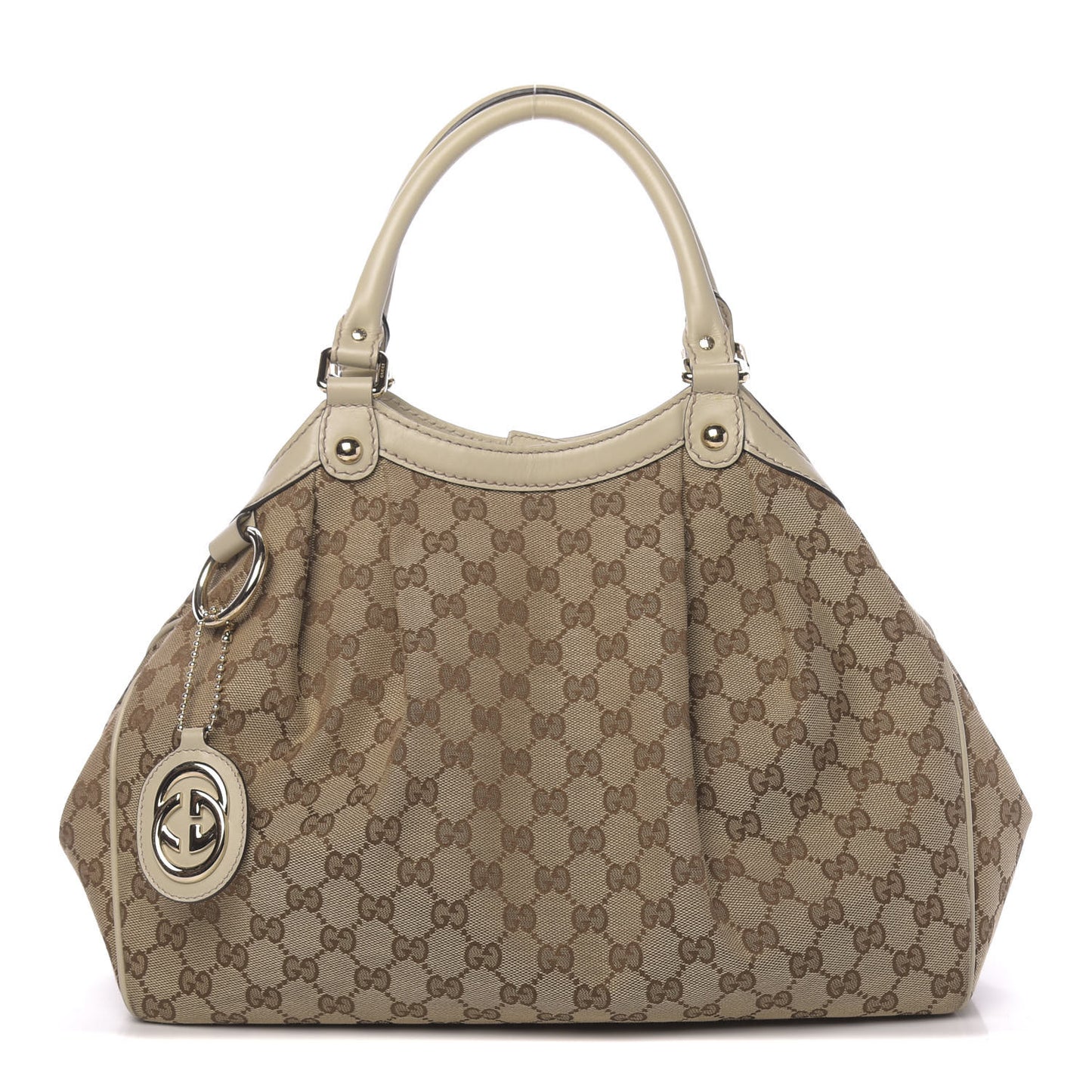 Monogram Medium Sukey Tote Off White