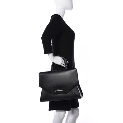 Givenchy Calfskin Small Obsedia Satchel Black 2 of 9