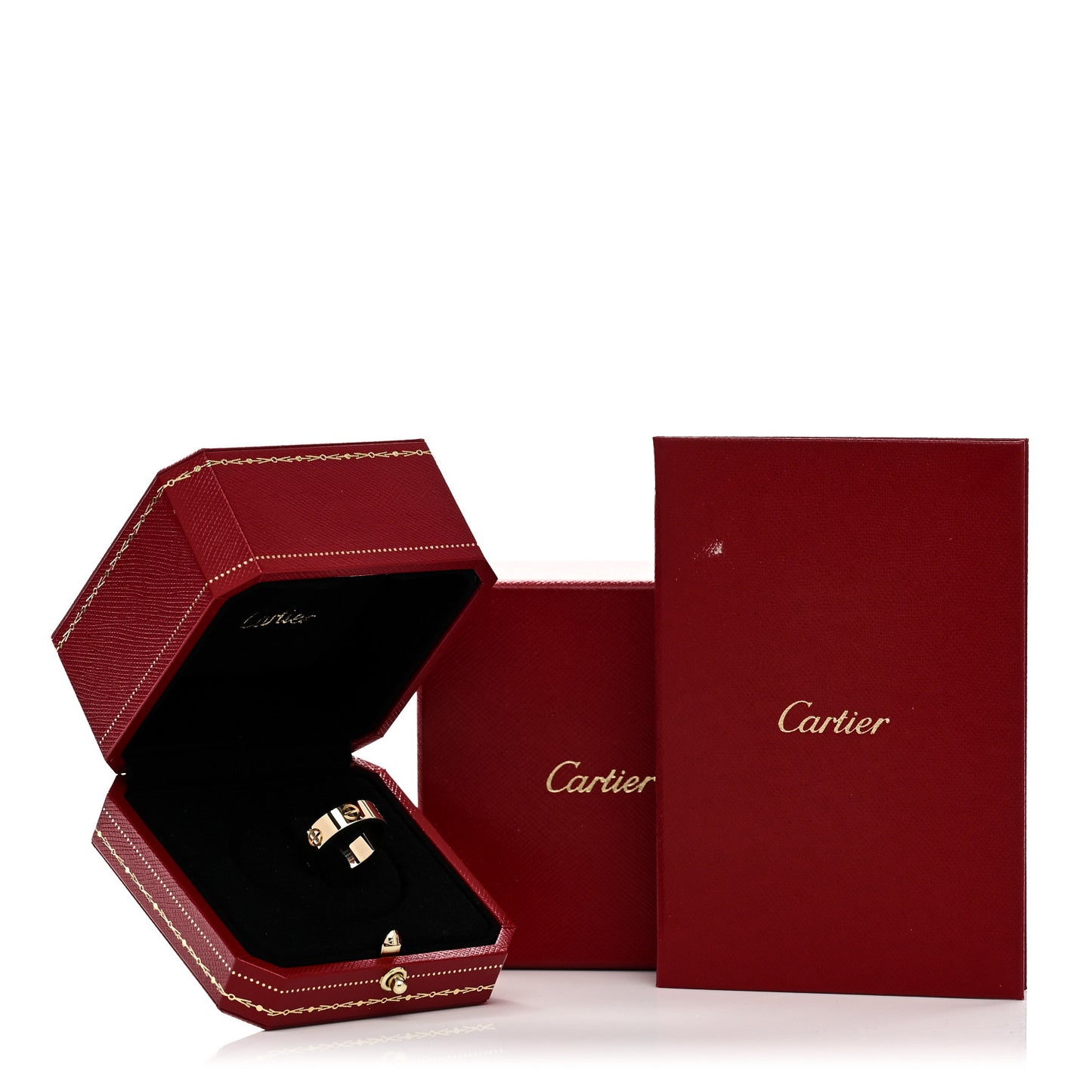 18K Yellow Gold 5.5mm LOVE Ring 52 6