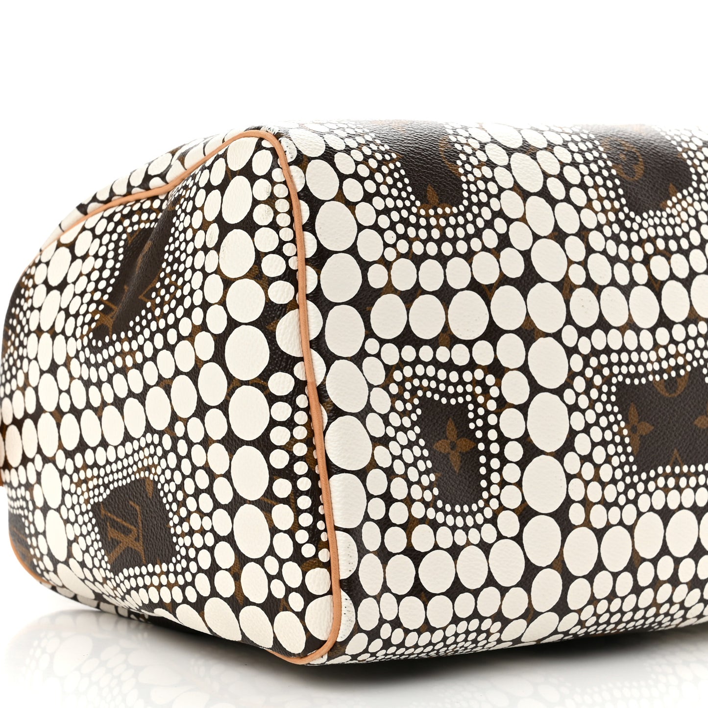 Monogram Kusama Town Speedy 30 White