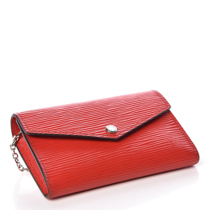 Louis Vuitton Epi Key Pouch Coquelicot 5 of 10