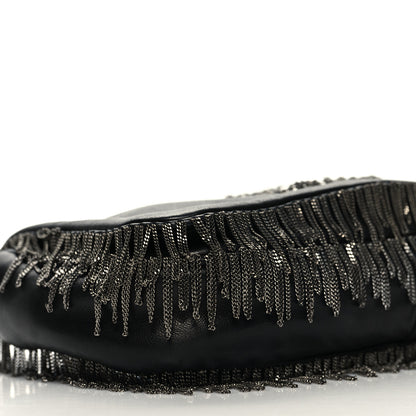 Chanel Lambskin Rock And Cabaret Chain Fringe Flap Black 9 of 10