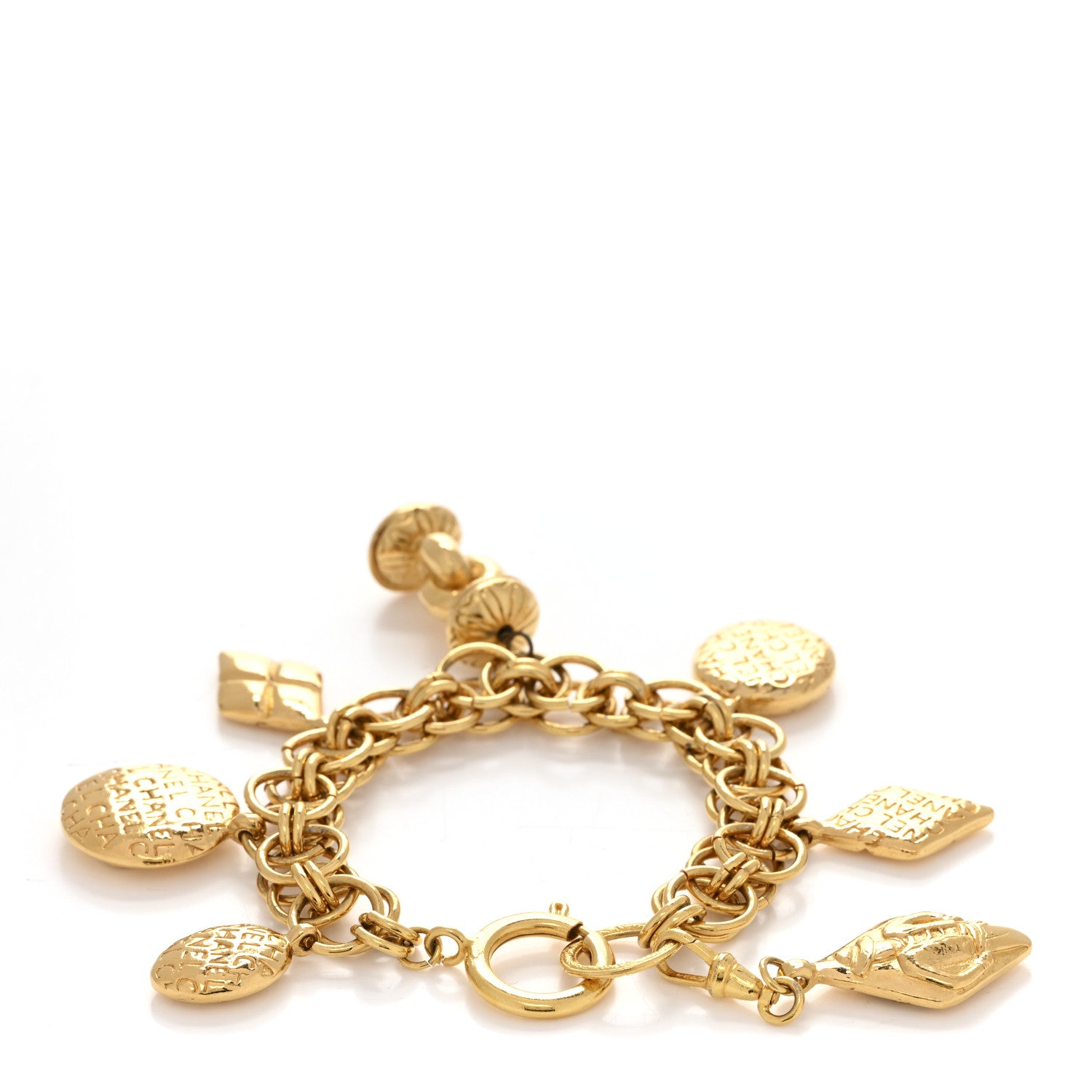 Chanel Bijoux Charm Bracelet Gold 3 of 5