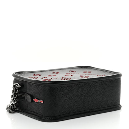 Christian Louboutin Calfskin Small Radioloubi Black 4 of 10