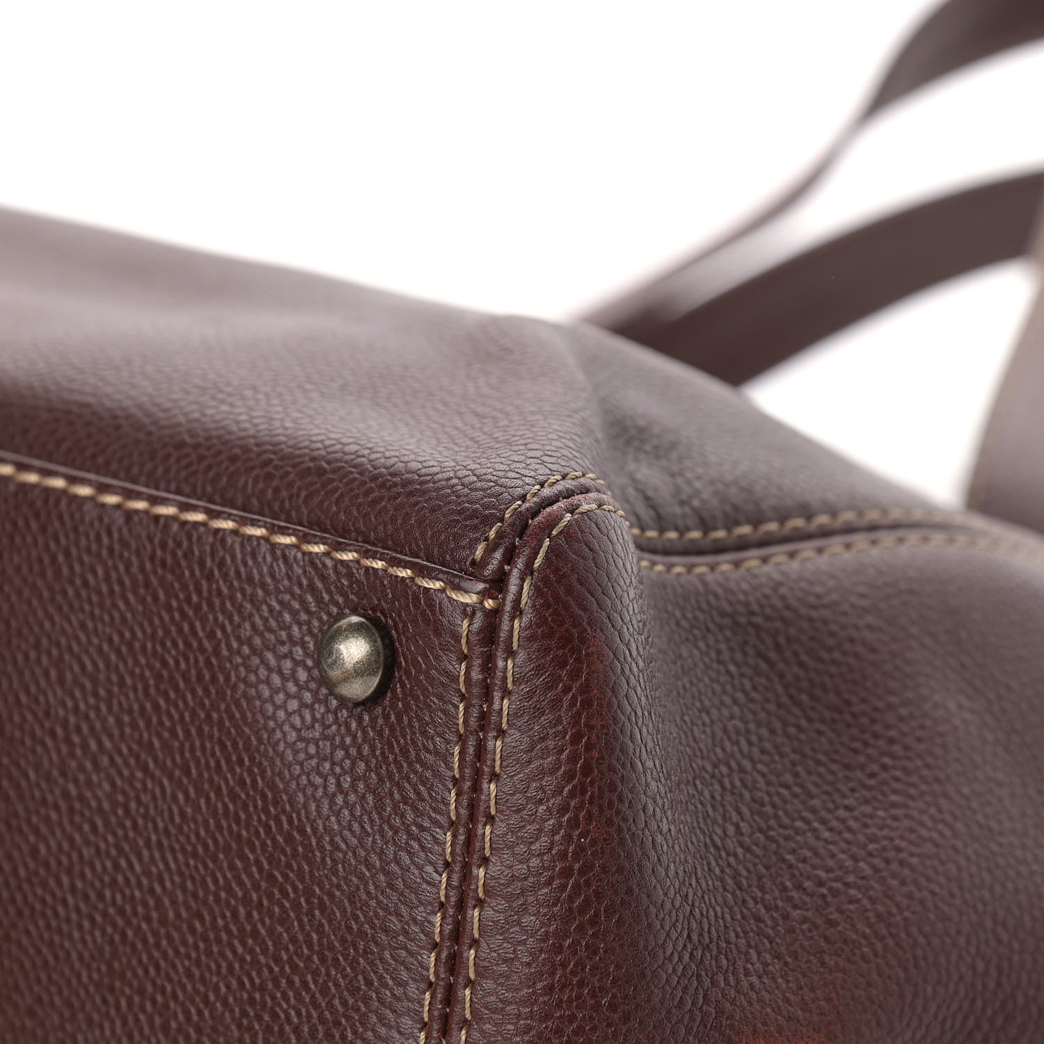 Chanel Caviar CC Tote Brown 8 of 13