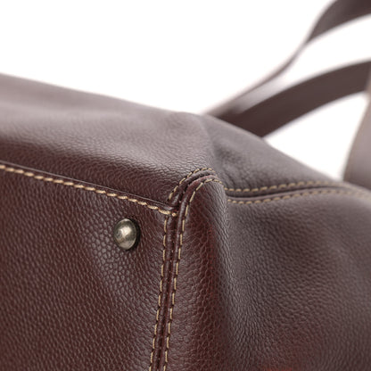 Chanel Caviar CC Tote Brown 8 of 13