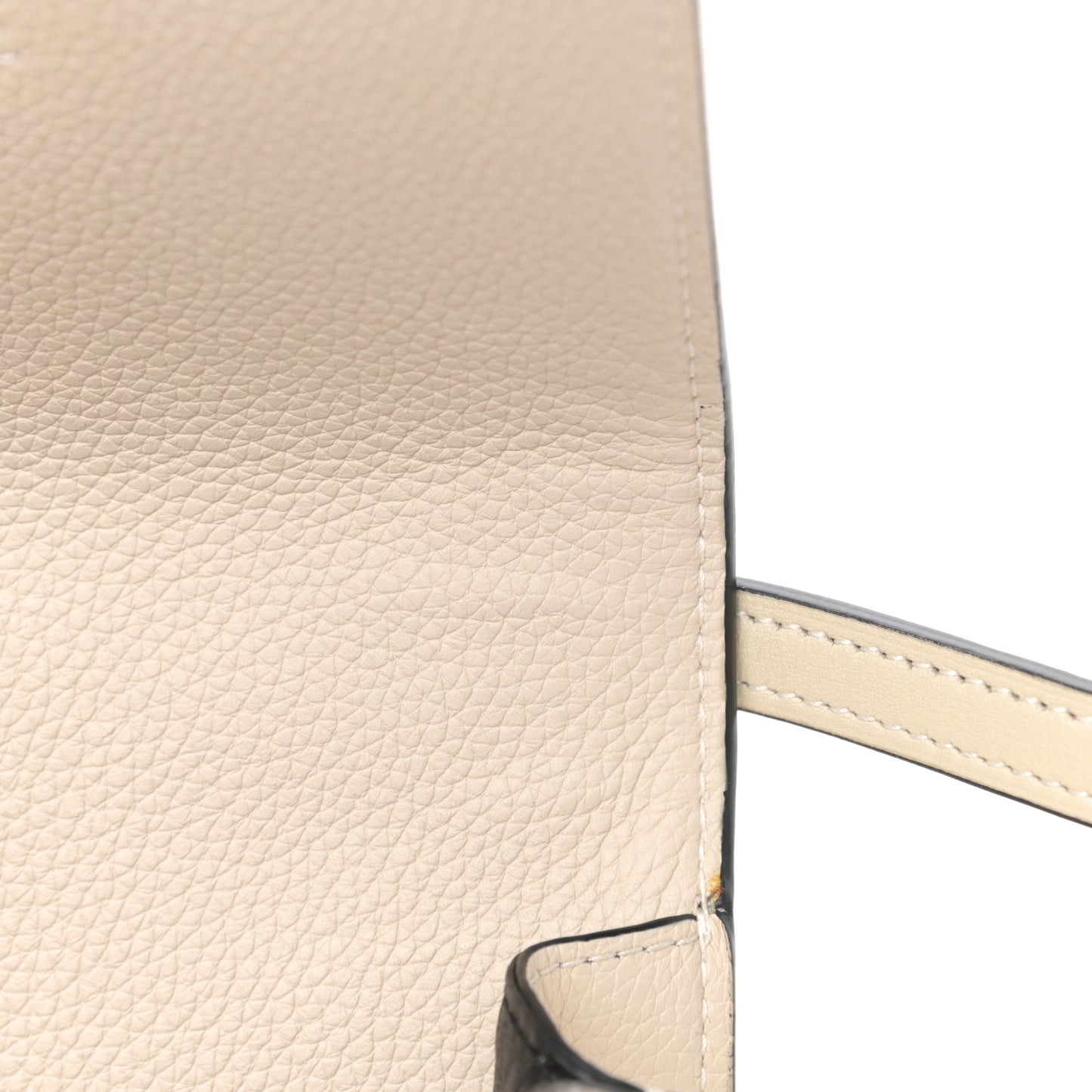 Calfskin Small Barcelona Shoulder Bag Ivory