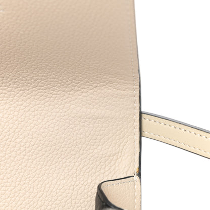 Loewe Calfskin Small Barcelona Shoulder Bag Ivory 8 of 10