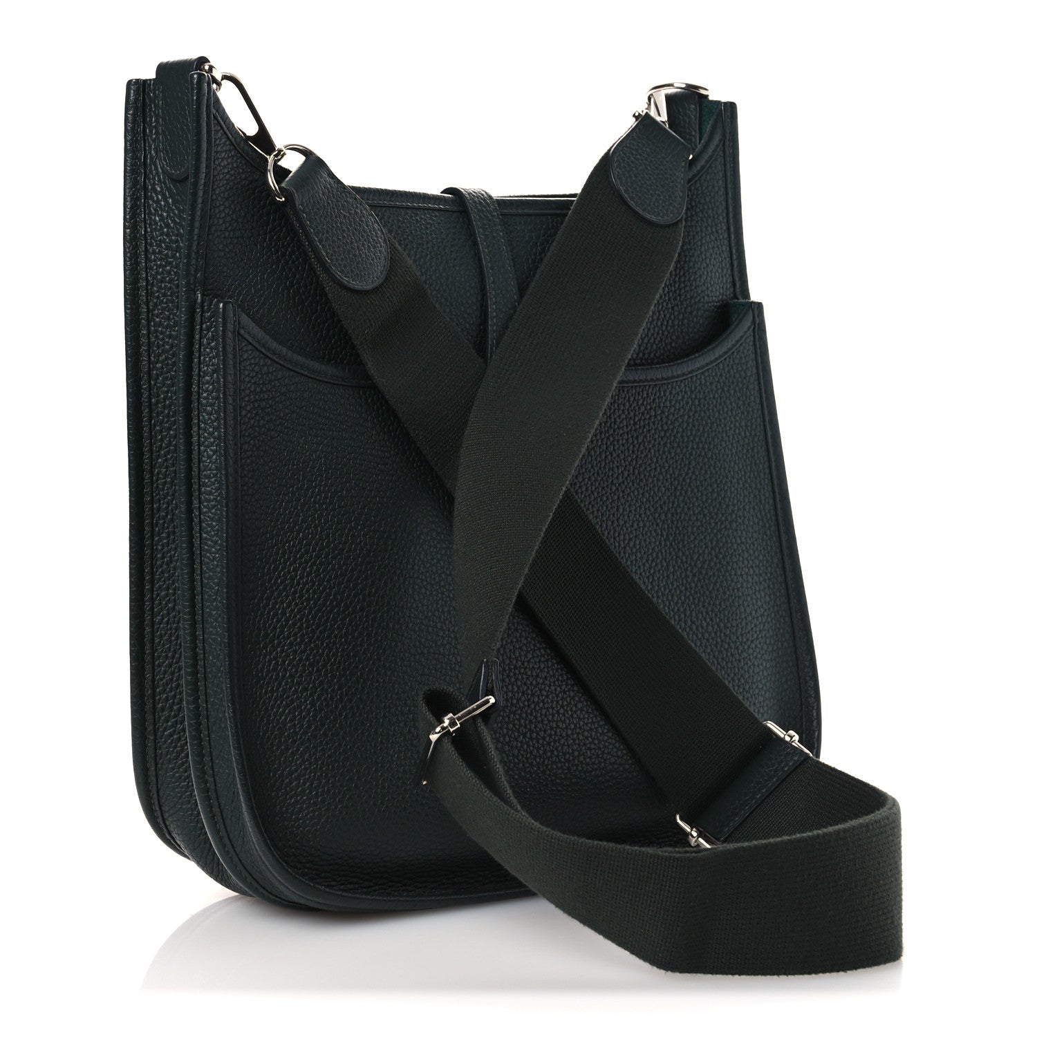 Hermes Taurillon Clemence Evelyne III PM Vert Cypress 3 of 12