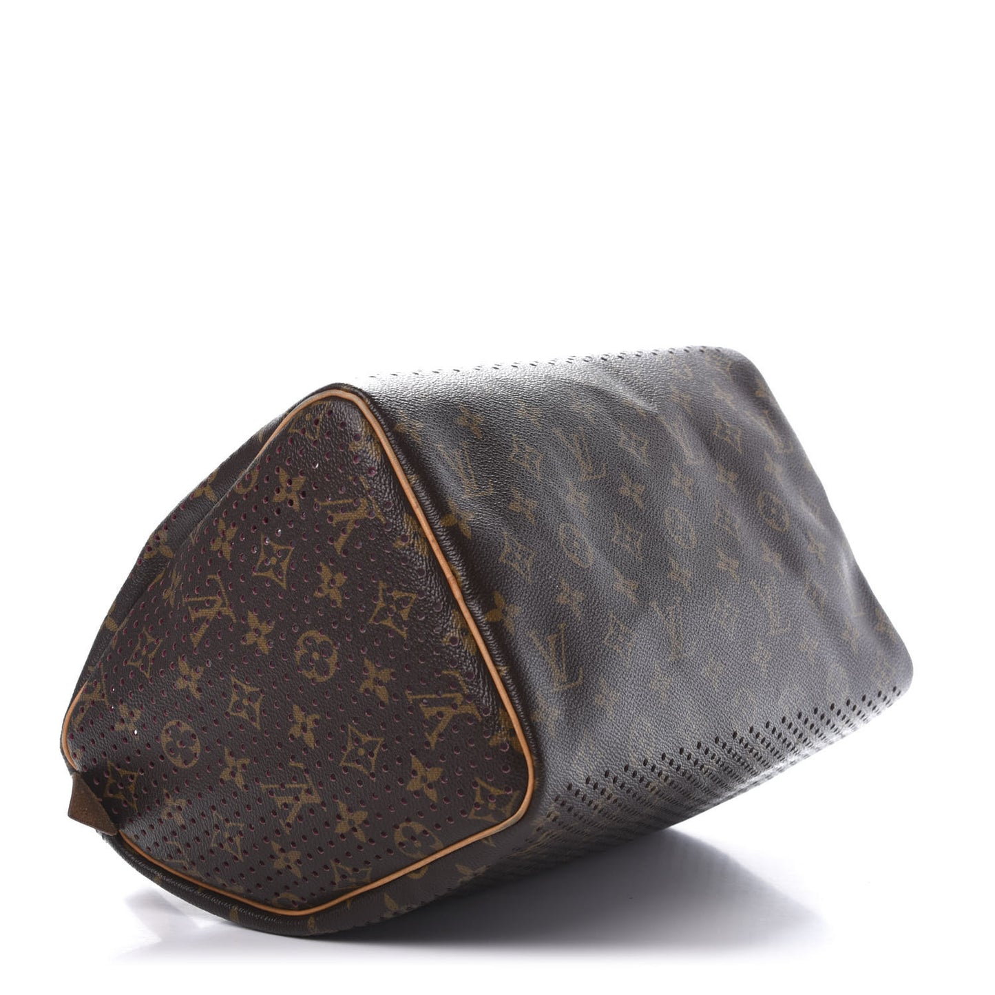 Monogram Perforated Speedy 30 Fuchsia