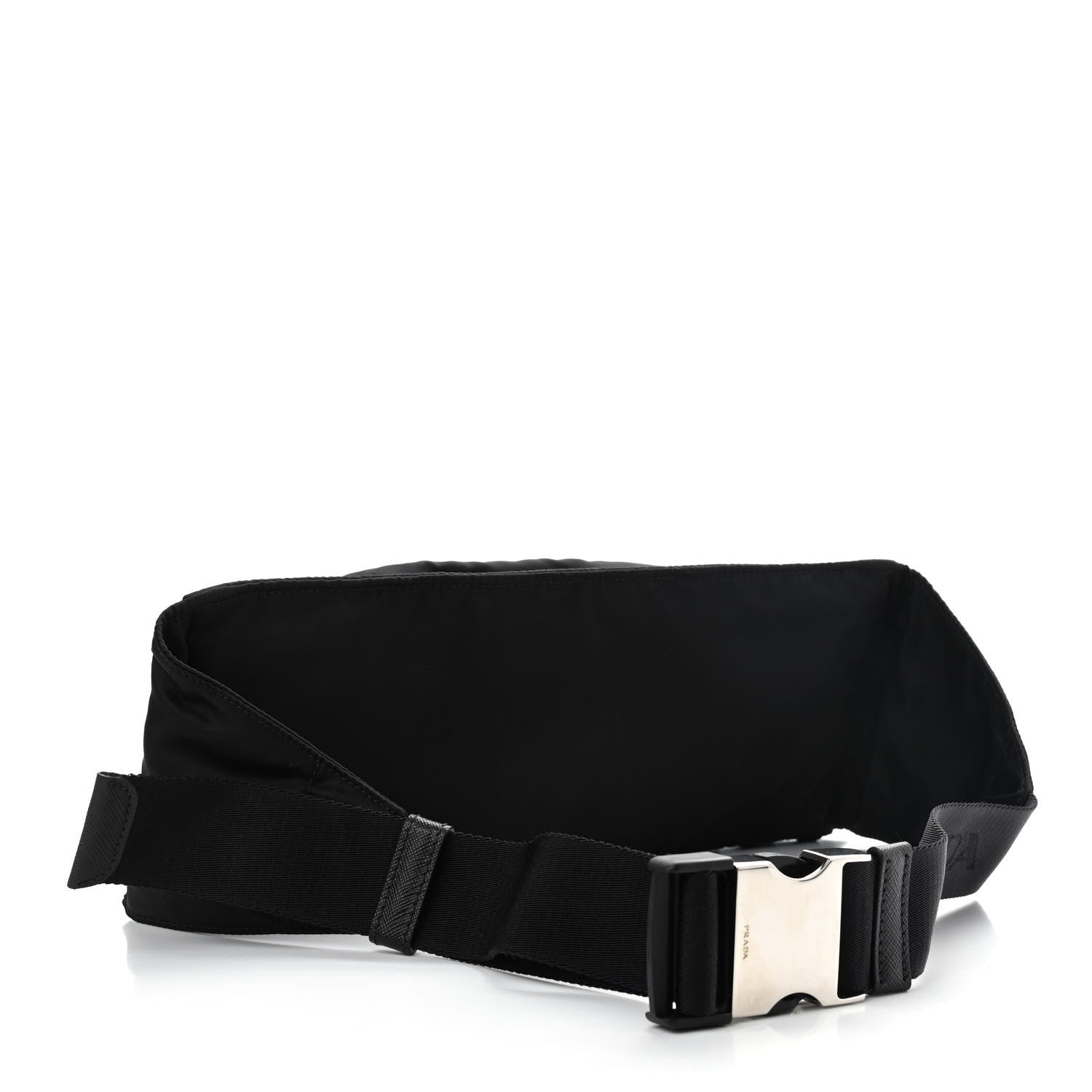 Prada Tessuto Nylon Montagna Belt Bag Black 2 of 13