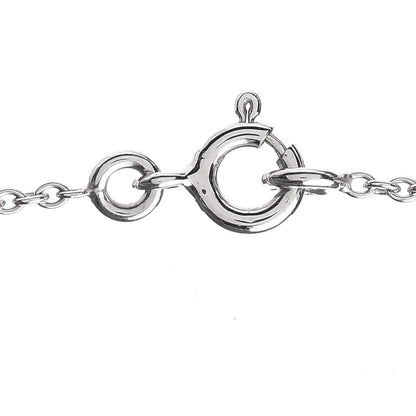 Hermes 18K White Gold Diamond PM Chaine d'Ancre Enchainee Necklace 4 of 6