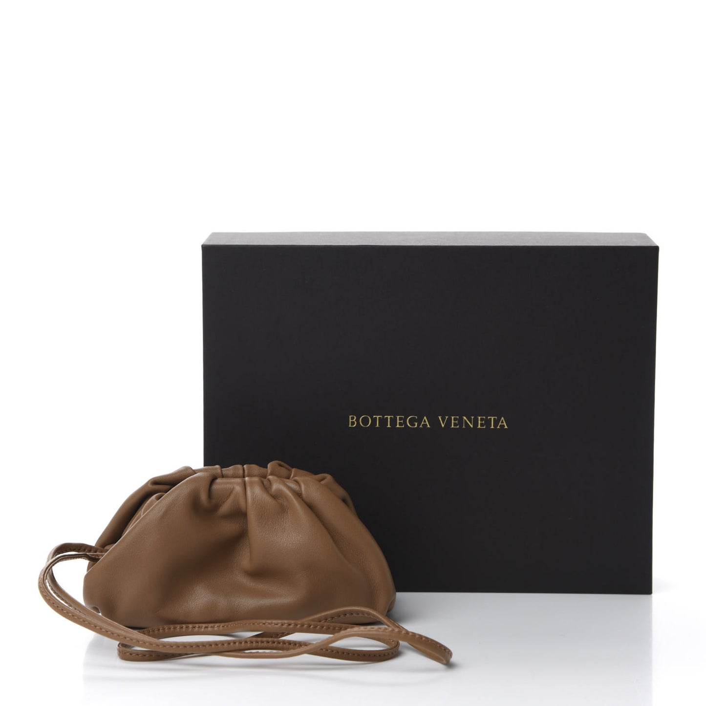 Butter Calfskin Coin Purse Cammello