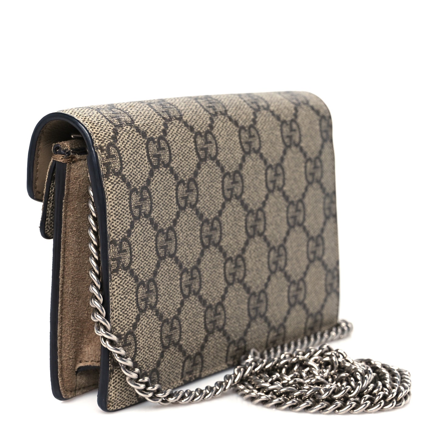 GG Supreme Monogram Super Mini Dionysus Shoulder Bag Taupe
