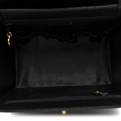 Chanel Caviar Vanity Train Case Black 5 of 11