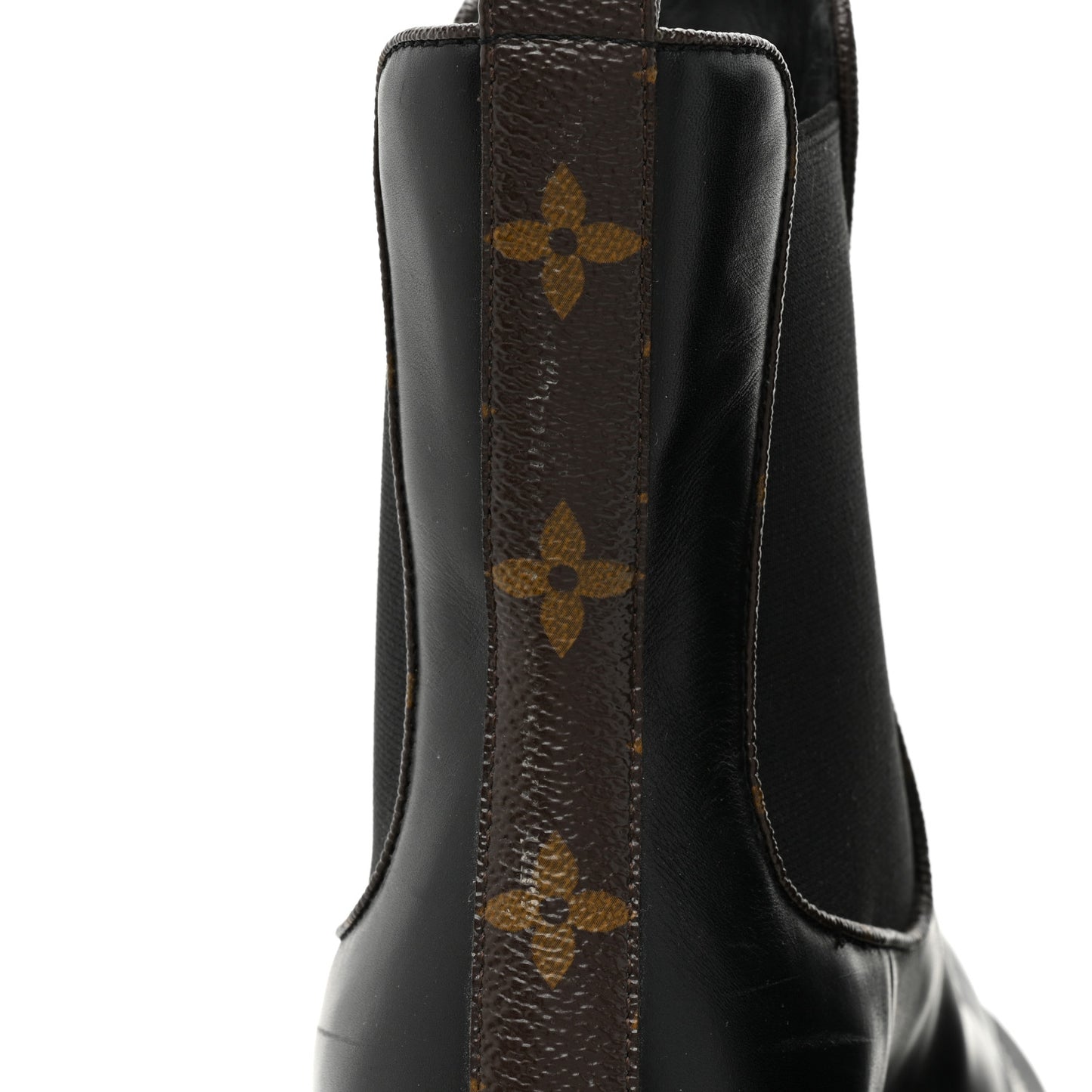 Calfskin Monogram Beaubourg Ankle Boots 40 Black