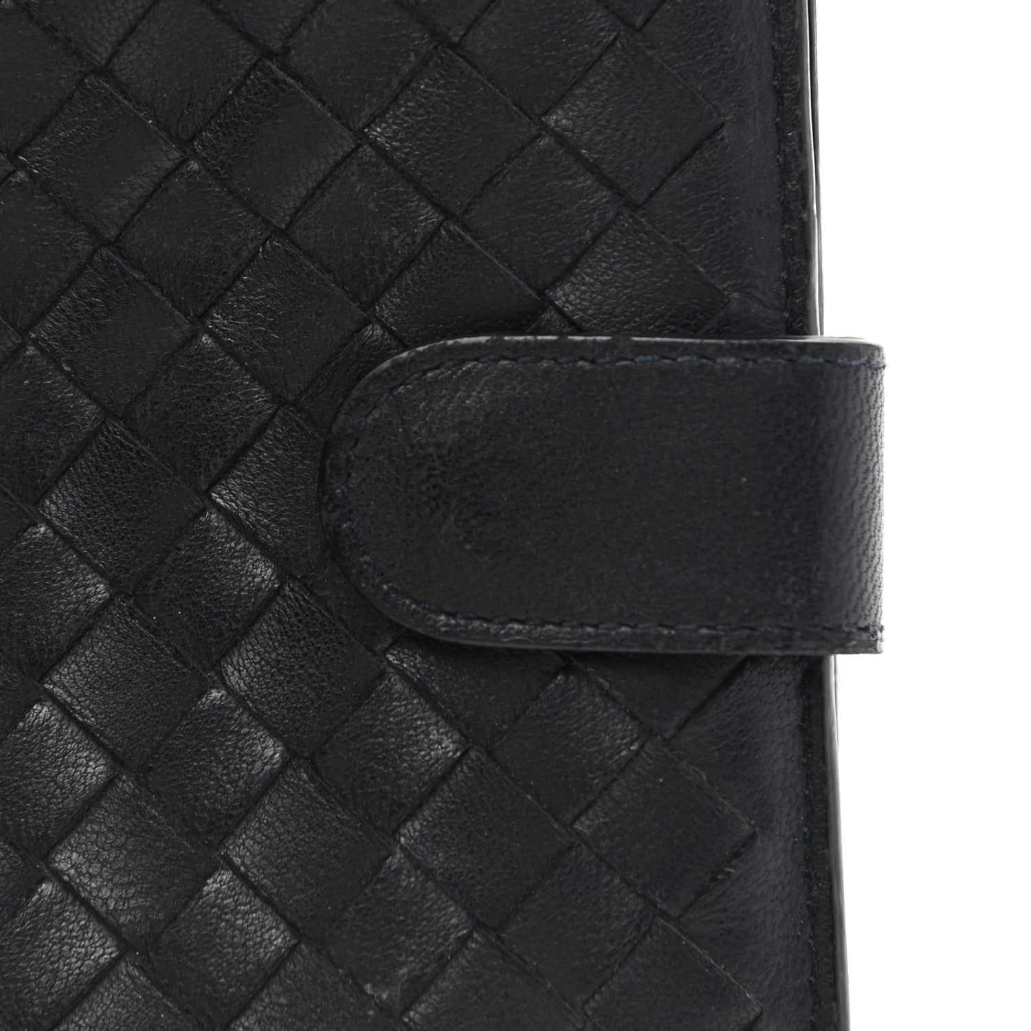 Bottega Veneta Nappa Intrecciato French Flap Wallet Black 12 of 14