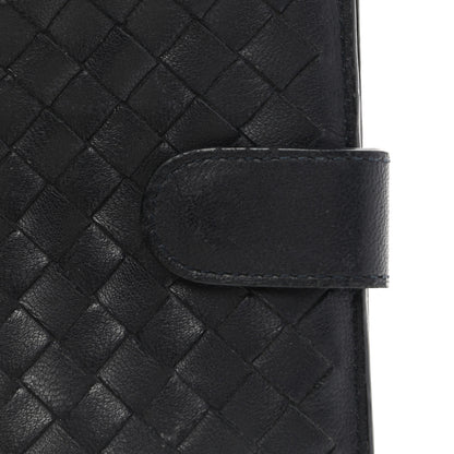 Bottega Veneta Nappa Intrecciato French Flap Wallet Black 12 of 14