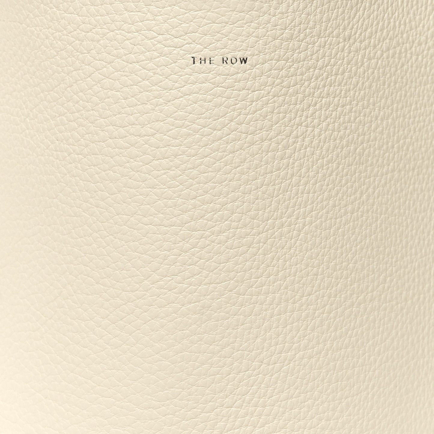 Grained Calfskin Medium N/S Park Tote Ivory