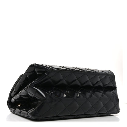 Chanel Patent Quilted Accordion Reissue 2.55 Flap Black 4 of 10