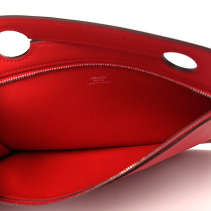 Hermes Swift Backpocket Pouch 30 Rouge De Coeur 5 of 7