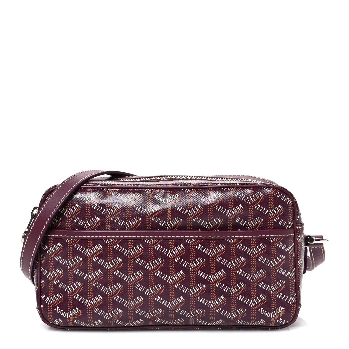 Goyardine Sac Cap Vert Burgundy