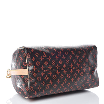 Louis Vuitton Catogram Speedy Bandouliere 30 Marron 4 of 9