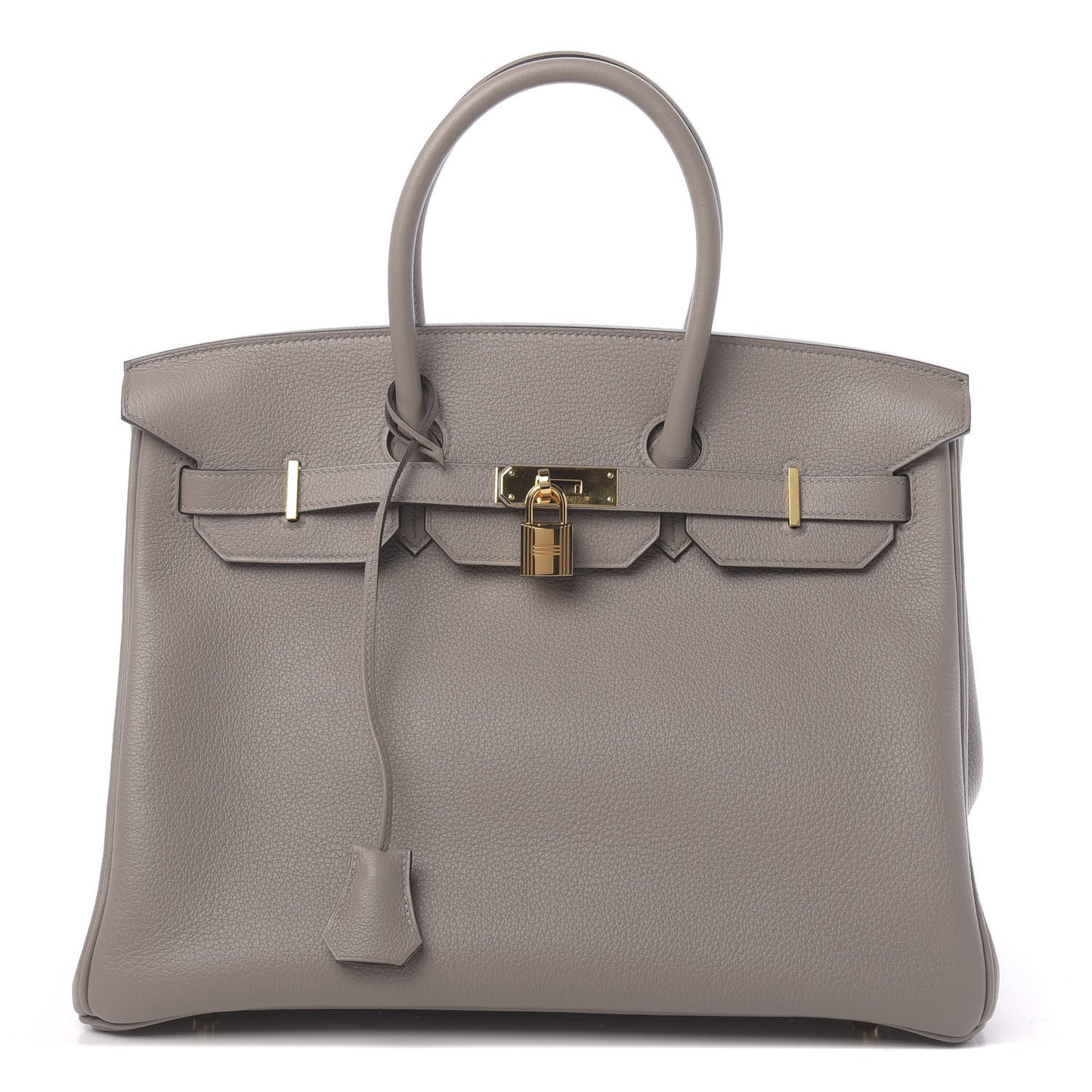 Taurillon Novillo Birkin 35 Gris Asphalte