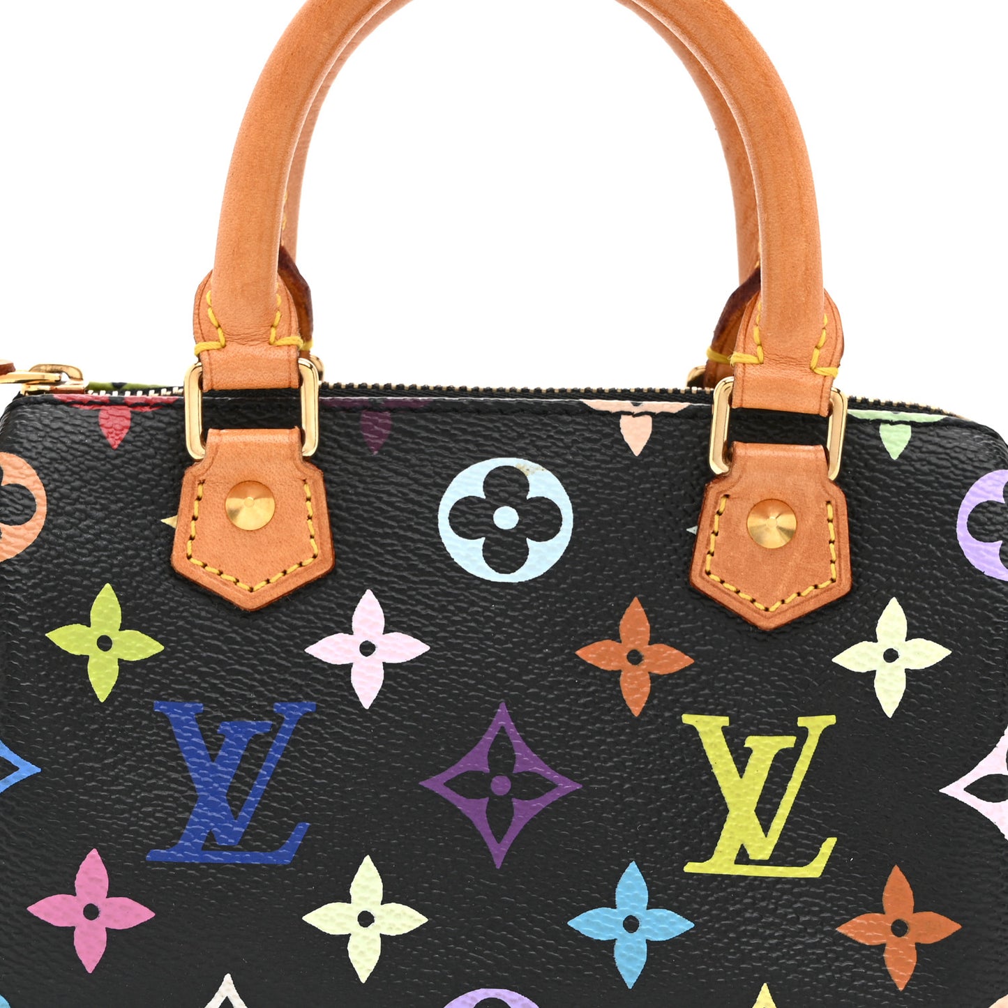 Monogram Multicolor Mini Sac HL Speedy Black