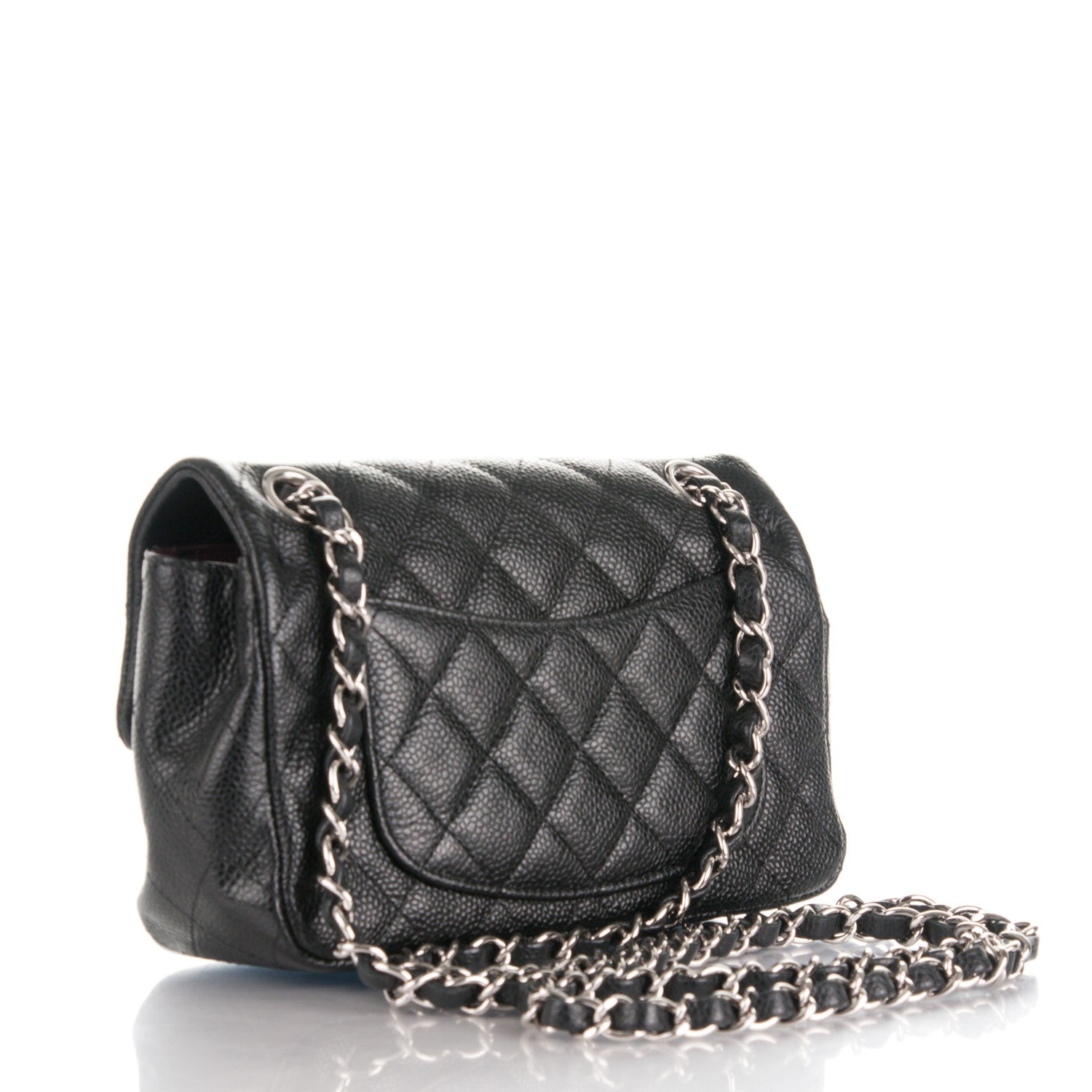 Chanel Caviar Quilted Mini Rectangular Flap Black 4 of 7