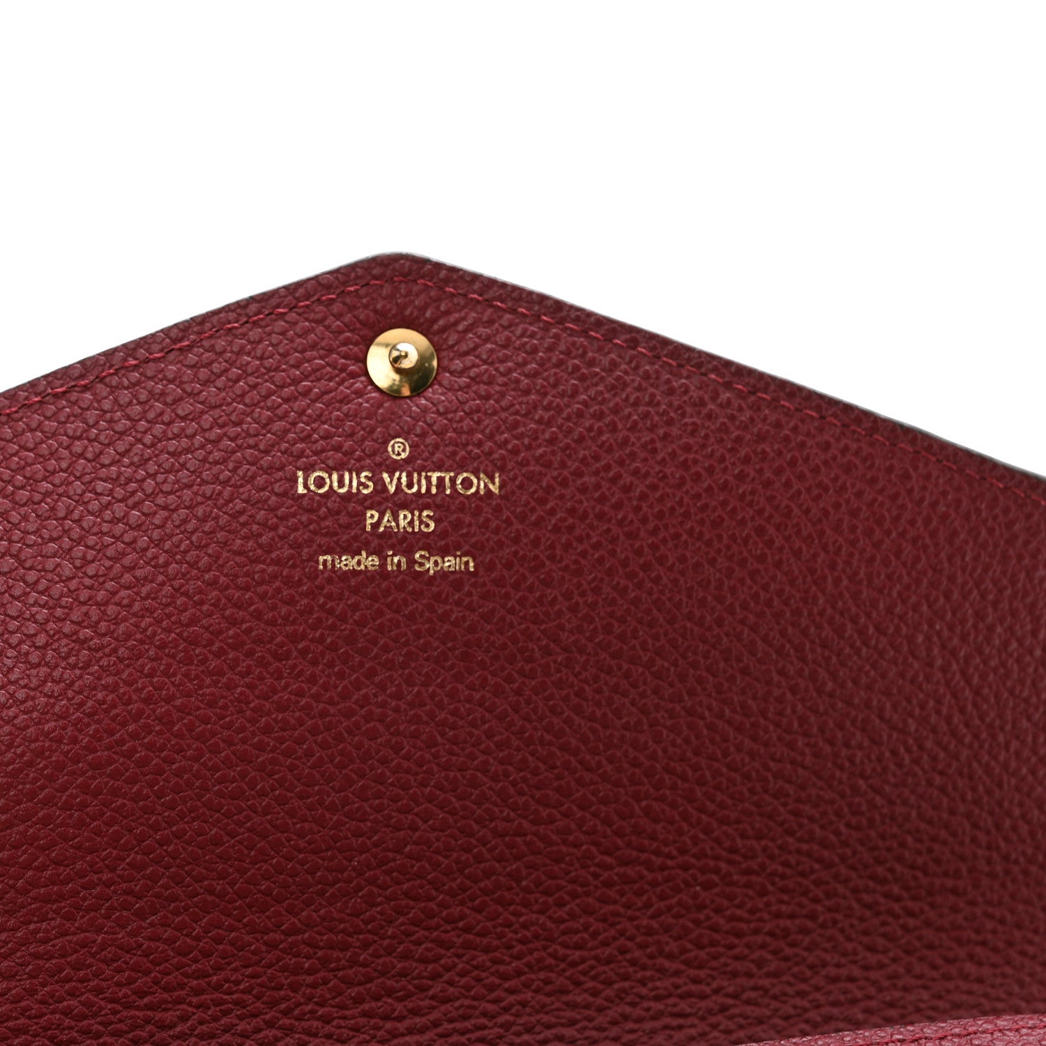 Louis Vuitton Empreinte Sarah Wallet Raisin 7 of 10