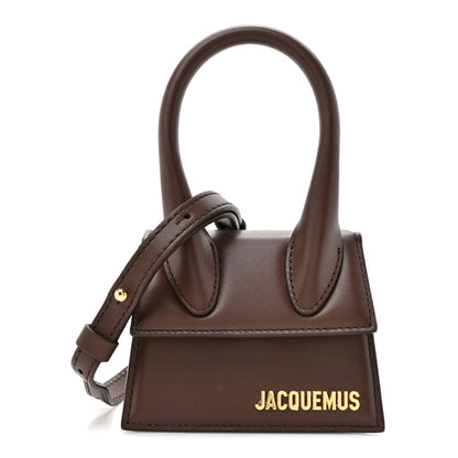 Jacquemus Smooth Calfskin Le Chiquito Dark Brown 1 of 8