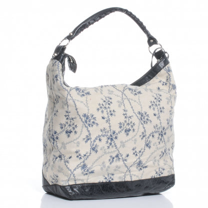 Balenciaga Chevre Toile De Jouy Floral Day Tote 3 of 7