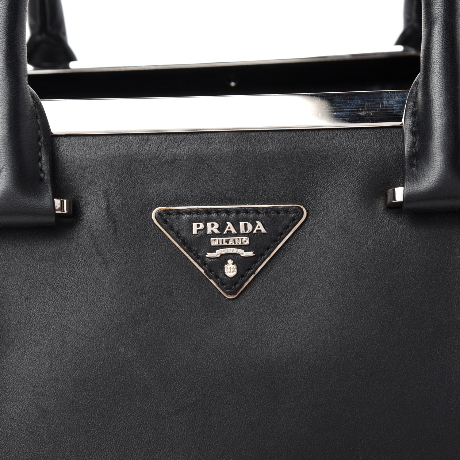 Prada City Calfskin Tote Black 9 of 9