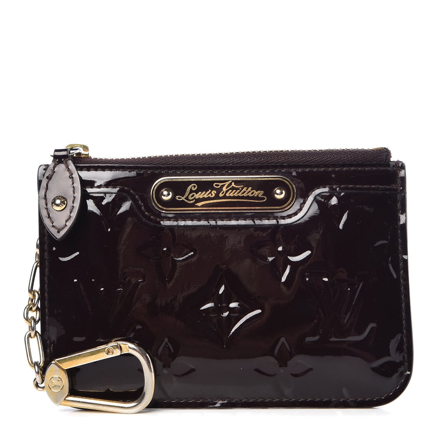 Vernis Key Pouch Amarante